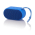 onn. Small Rugged Portable Bluetooth Speaker, Cobalt