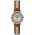 Timex Women's Expedition Metal Field Mini Brown/Natural Nylon/Leather Watch